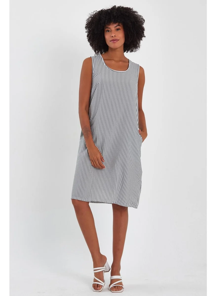 Alexander Gardi Basic Dress with Pockets (B23-00125)