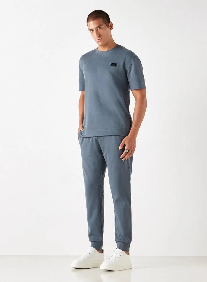 Emperor Emperor Applique Detail Joggers with Drawstring Closure