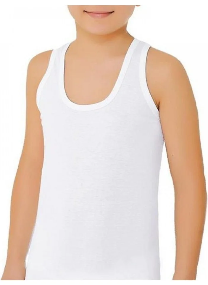 Sedef Yıldızı Pearl Star 6 Pack 1032 Child Undershirt White