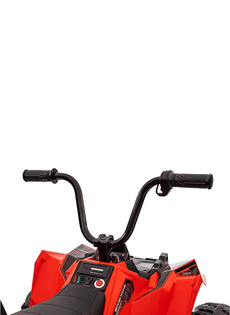 Lovely Baby Lovely Baby Powered Riding Kids Quad Bike LB 808E Red  - Image 2