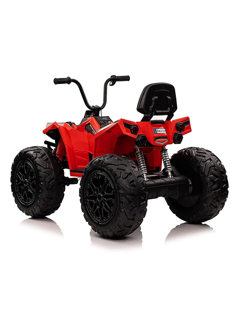 Lovely Baby Lovely Baby Powered Riding Kids Quad Bike LB 808E Red  - Image 3