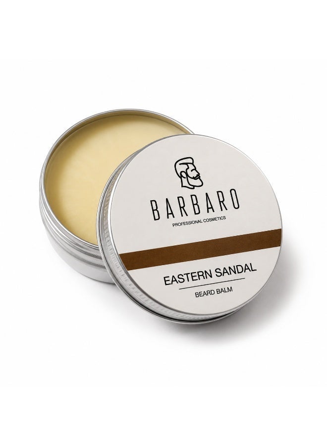 BARBARO Beard Balm Sandalwood Sculpting halal Natural Beeswax & 6-Oil Complex for Control & Recovery, 30 ml. - Image 1