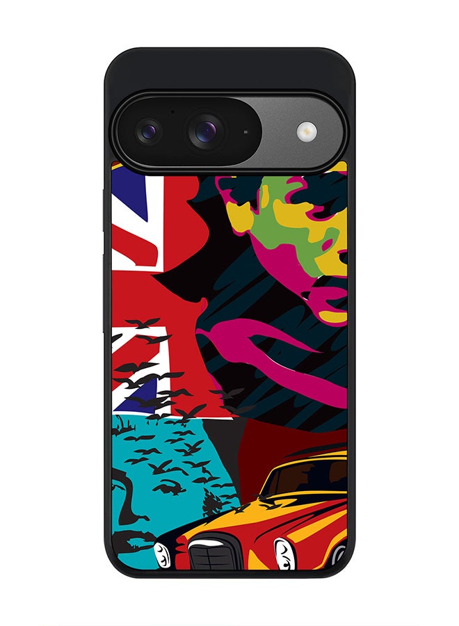Stylizedd For Google Pixel 9 Case,Slim fit Camera Protection, Shockproof Thin Phone cover - Retro Spy - Image 1