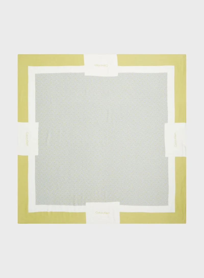 CALVIN KLEIN Geo Minimal Scarf