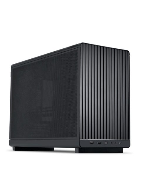 A3-mATX Minimalistic sleek design 26.3L micro form factor chassis, Enhanced Modularity, 360mm AIO Layout, For M-ATX, Flexible SFX/ ATX PSU, A Dan Cases Collaboration A3X Black