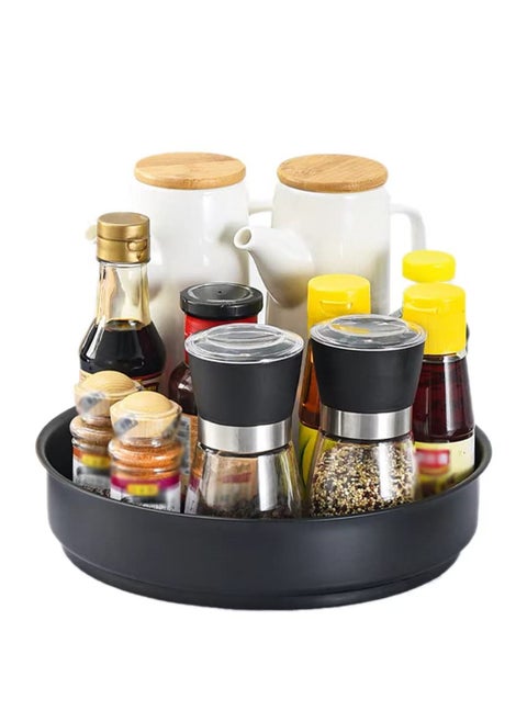 Lazy Susan Turntable, 20cm 360 Degree Rotating Non-Skid Spice Rack Organizer for Kitchen, Table, Fridge and Pantry - Ideal for Seasoning Jars, Fruits, Snacks
