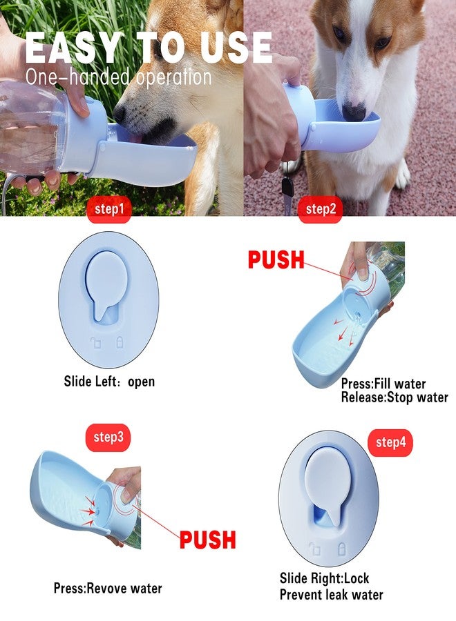 AVELORA Foldable Dog Water Bottle, Portable Water Dispenser for Cat, Rabbit, Puppy and Small Animals, The Perfect Dog Gifts and Dishwasher Safe Pet Accessories for Walking, Hiking, Travel - Image 4