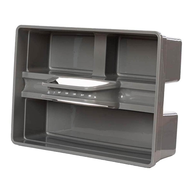 AMIGOS STORE Industrial ABSPlastic Tool Organizer Handy Caddie Caddy Basket with Grip Made with Heavy Grade Plastic Grey - Image 4