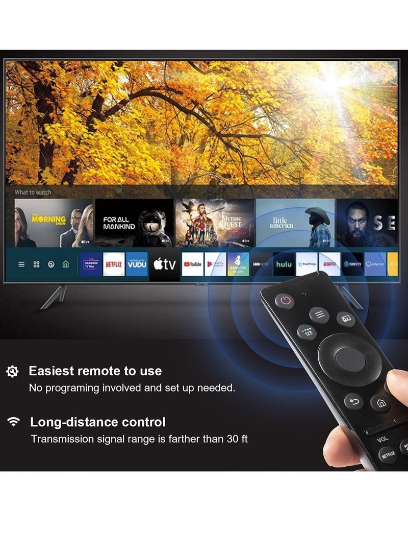 Remote Control for Samsung Smart-TV, Remote-Replacement of HDTV 4K UHD Curved QLED and More TVs, with Netflix Prime-Video Buttons - Image 4