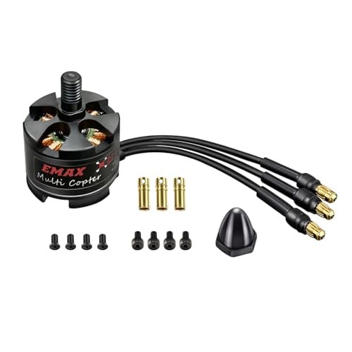 HAWK'S WORK Brushless Motor 2213 935KV, 2-4S Motor for RC Plane Multi Copter DIY Done 450 F550 S500 S550 X525 DJI Phantom Quadcopter (Emax MT2213 CCW*1) - Image 1