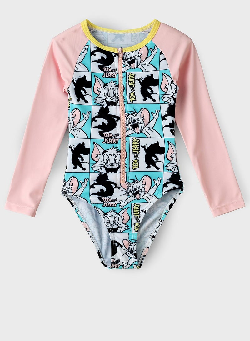 وارنر بروس مايوه بطباعة غرافيك - Image 1