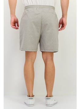 Jack Jones Men Solid Drawstring Basic Short, Light Grey  - Image 2