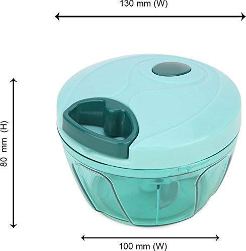 GRAZIA Plastic Handy Dori Chopper with 3 Blades- DORI MANUAL VEGETABLE CHOPPER - Pack of 1 - Image 3