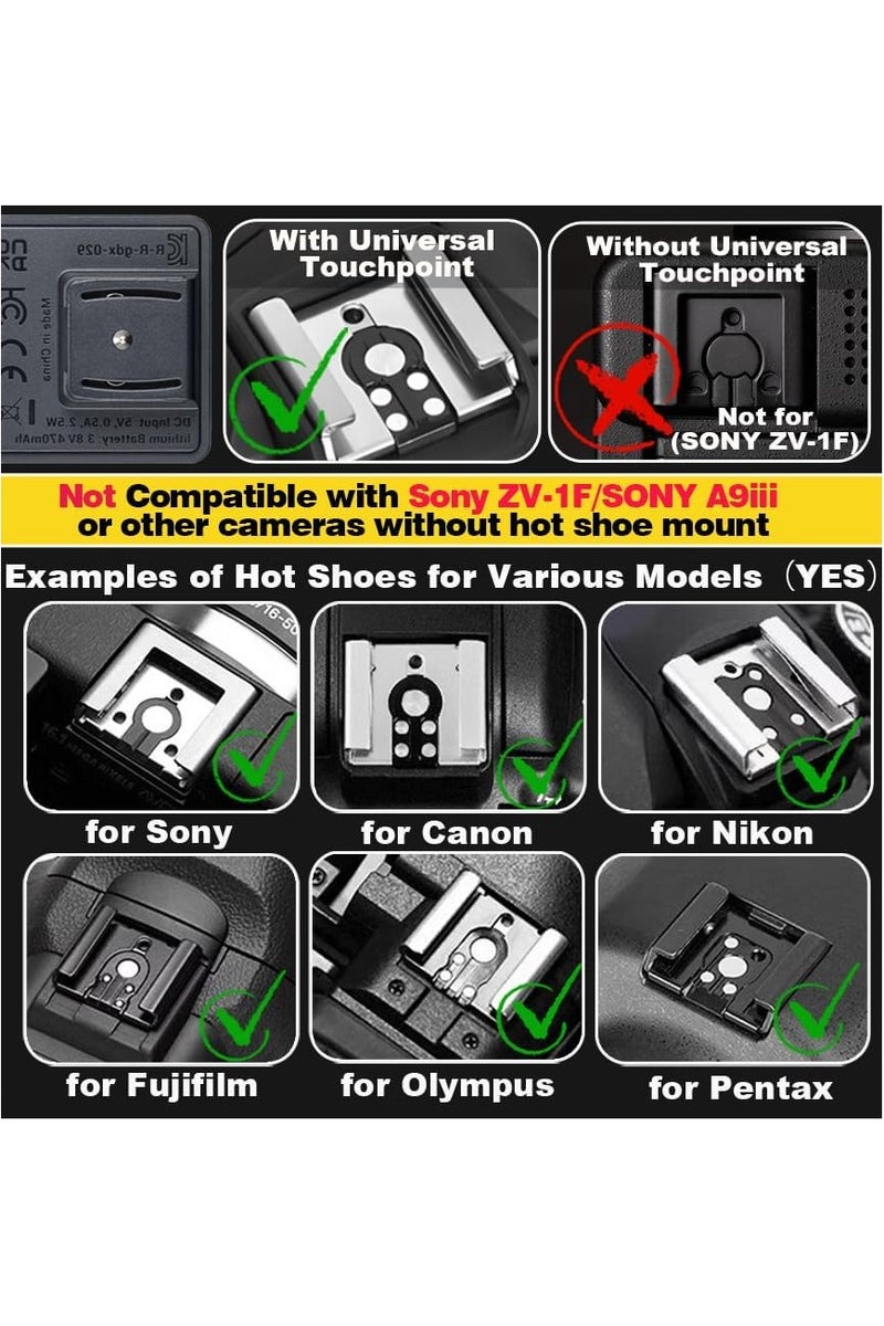 Godox iM20 Camera Flash with Diffuser, Mini Flash, Single-Contact Hotshoe, GN10,USB-C Charging, Built-in Battery with 5 Levels Flash Power, 440 Full-Power Flashes for Canon Sony Fuji Nikon Panasonic Olympus - Image 5