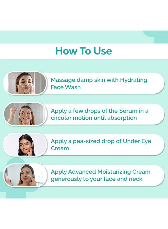 THE derma Co مجموعة العناية بالبشرة اليومية من ديرما كو. ببتيد الحلزون 96 | مع مخاط الحلزون، النياسيناميد، مركب الببتيد | ترطيب مكثف | يحسن نسيج البشرة | ترطيب لمدة 24 ساعة - Image 3