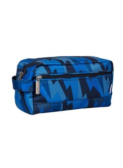 JuJuBe | Be Dapper Train Case | Toiletry, Cosmetic, Travel Organizer Bag for Men and Women | Blue Steel - pzsku/ZD5757CADC1AEB8A2527CZ/45/_/1737031386/d4c07bc3-702d-4c8d-ae55-e3dcbd105f17