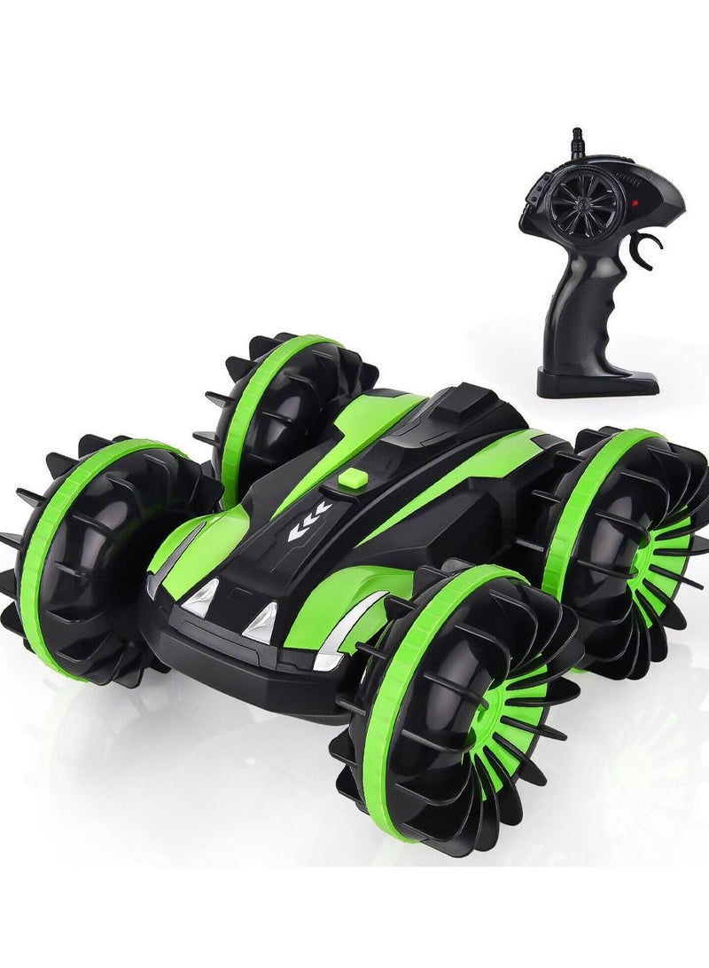 MARGOUN سيارة تحكم عن بعد قارب شاحنة سيارة RC للأطفال خضراء - Image 1