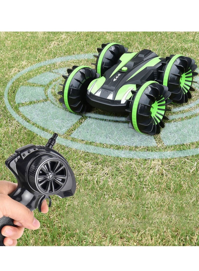 MARGOUN سيارة تحكم عن بعد قارب شاحنة سيارة RC للأطفال خضراء - Image 5