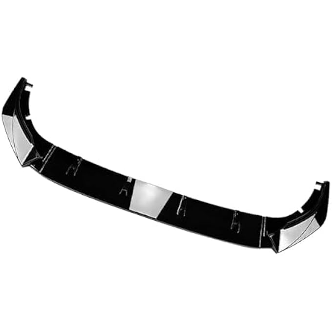 FINMOKAL Gloss Black Front Bumper Lip Spoiler Splitter Air Chin Body Kit Compatible with VW Golf 8 MK8 Standard Edition Pro 2020-2024 - Image 5
