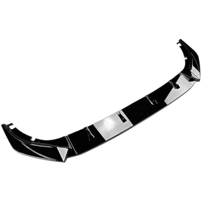 FINMOKAL Gloss Black Front Bumper Lip Spoiler Splitter Air Chin Body Kit Compatible with VW Golf 8 MK8 Standard Edition Pro 2020-2024 - Image 4