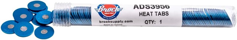 Brock Marine Engine Heat Tabs - Guaranteed and Certified Overheating Indicator - Center Melts At 195-200F/90-93C - 100 Heat Tabs Per Tube - Image 3