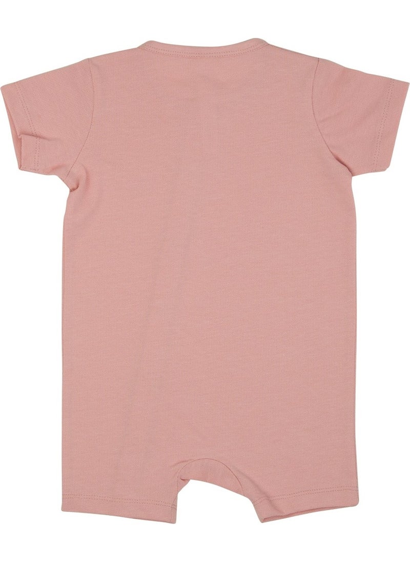 Jrmori Basic Short Jumpsuit with Snap Fasteners  - Image 2