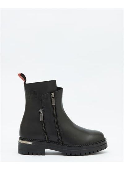 HARLEY DAVIDSON Peking Women's Black Leather Boots  - Image 1