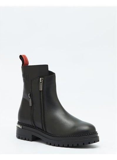 HARLEY DAVIDSON Peking Women's Black Leather Boots  - Image 2