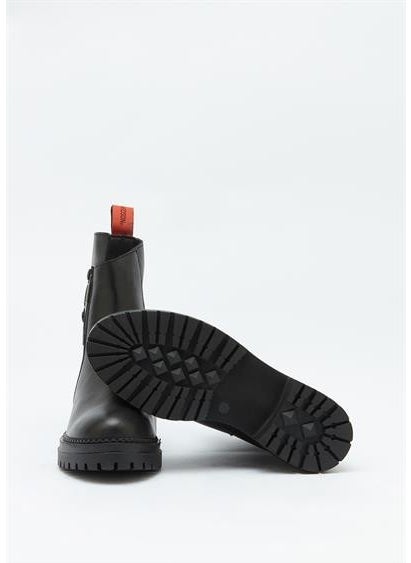 HARLEY DAVIDSON Peking Women's Black Leather Boots  - Image 5