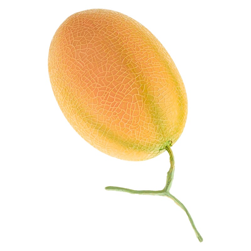 Simulation Fruit Model Cantaloupe Photography Prop Fruit Cantaloupe Ornament - Image 1