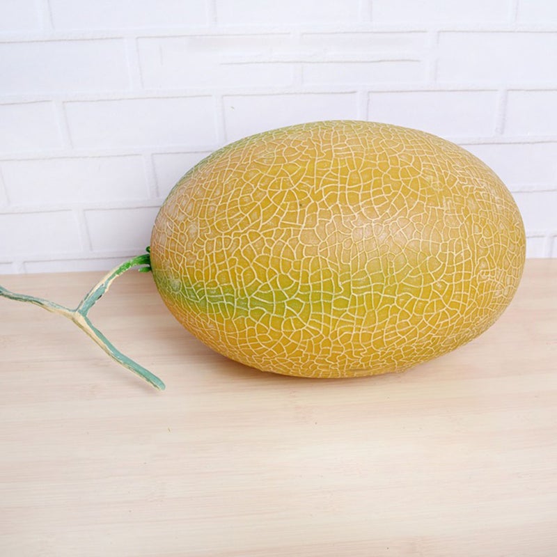 Simulation Fruit Model Cantaloupe Photography Prop Fruit Cantaloupe Ornament - Image 5