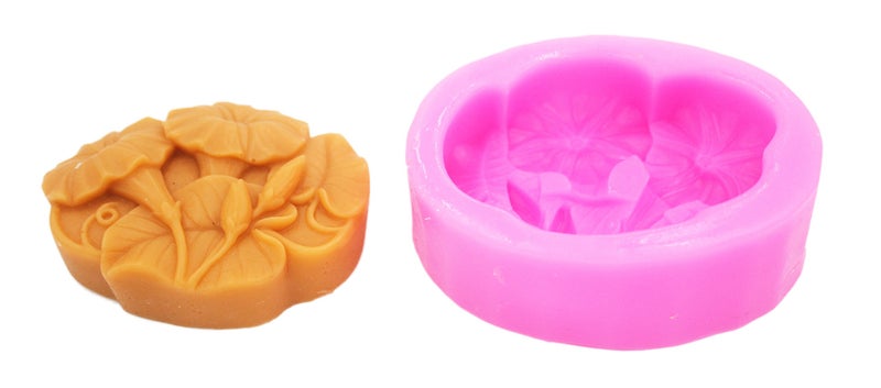 Longzang Morning Glory 50103 Craft Art Silicone Soap Mold Craft Molds DIY Handmade soap molds - Image 5