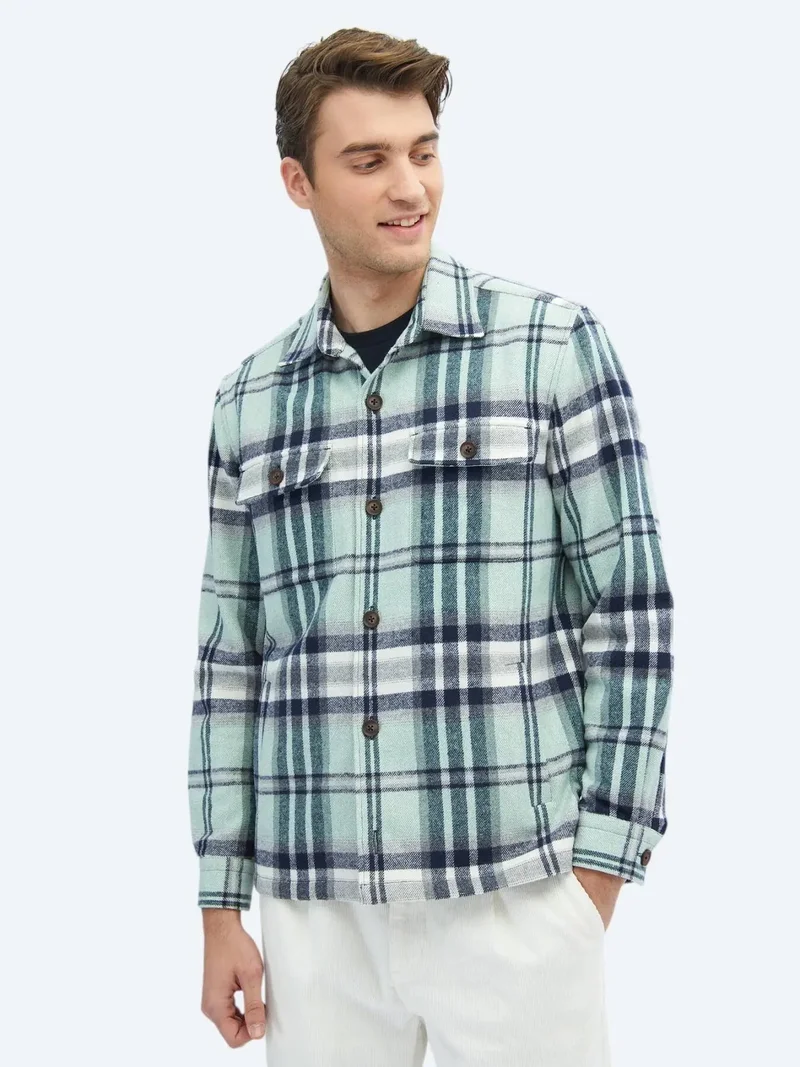 كيب قميص نعناعي