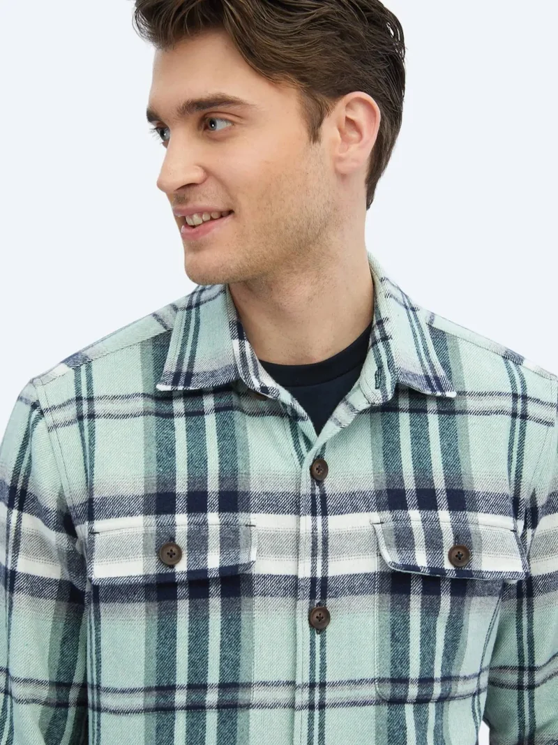 كيب قميص نعناعي