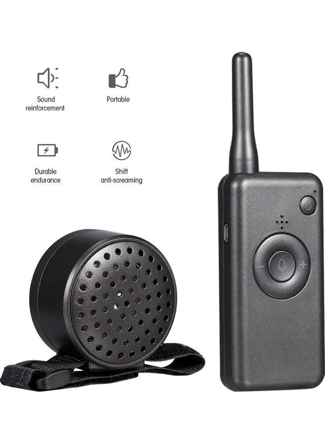 مكبر صوت لاسلكي يعمل بالتحكم عن بعد على شكل طائرة درون 20 x 4 x 10سم - Image 4