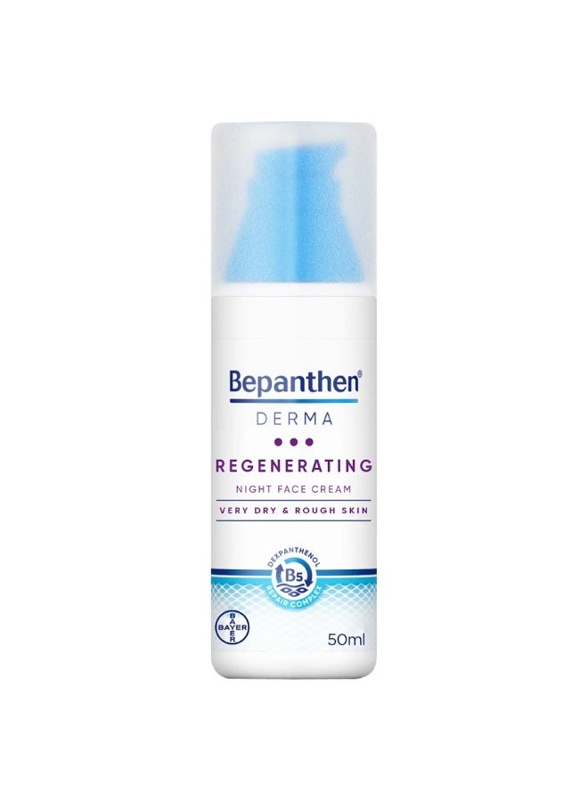 Bepanthen Night Cream 50ml | Regenerating Dry Skin Cream