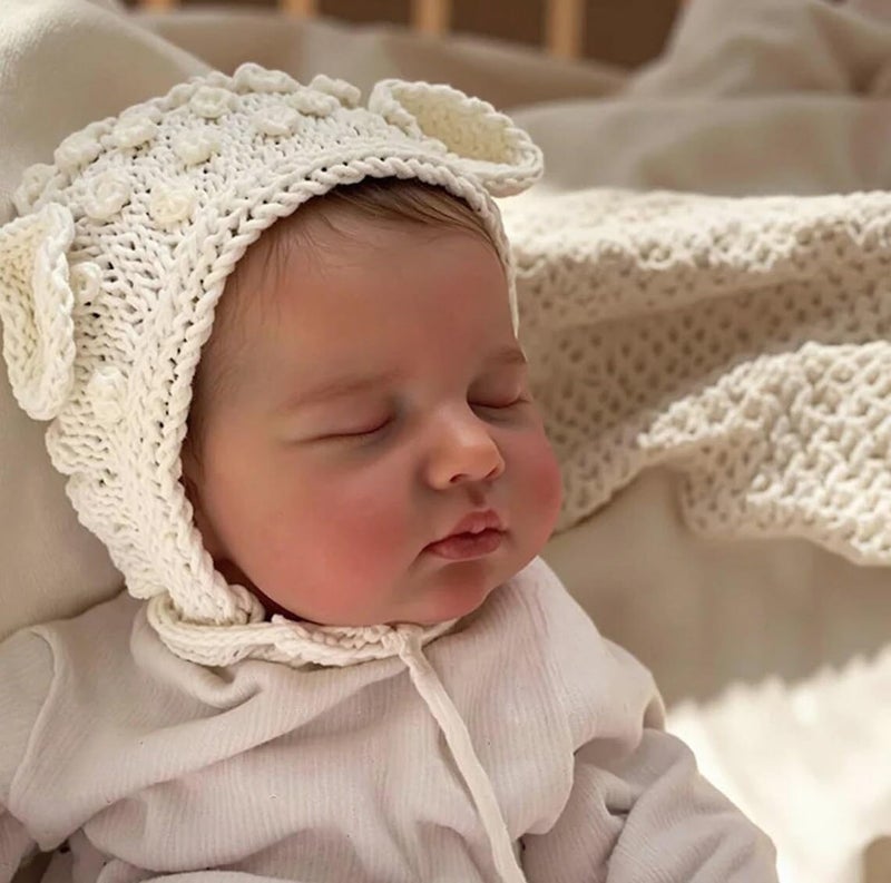 Anano Reborn Baby Dolls Silicone Full Body-20 in Realistic Baby Doll, Full Silicone Babys Doll Girl Posable, Real Lifelike Reborn Dolls Washable with Accessories - Image 3