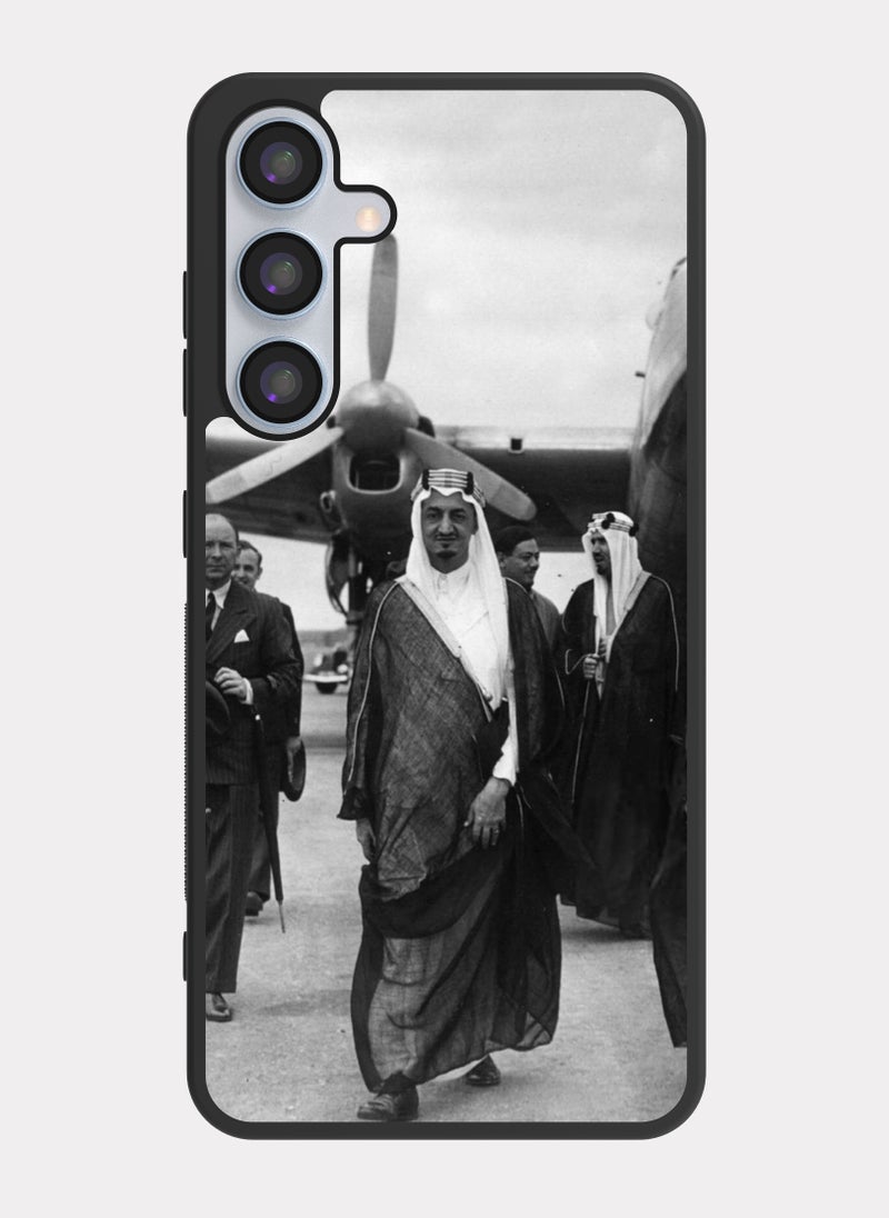 PXLAAT Samsung Galaxy A55 case cover King Faisal bin Abdulaziz Al Saud  - Image 1