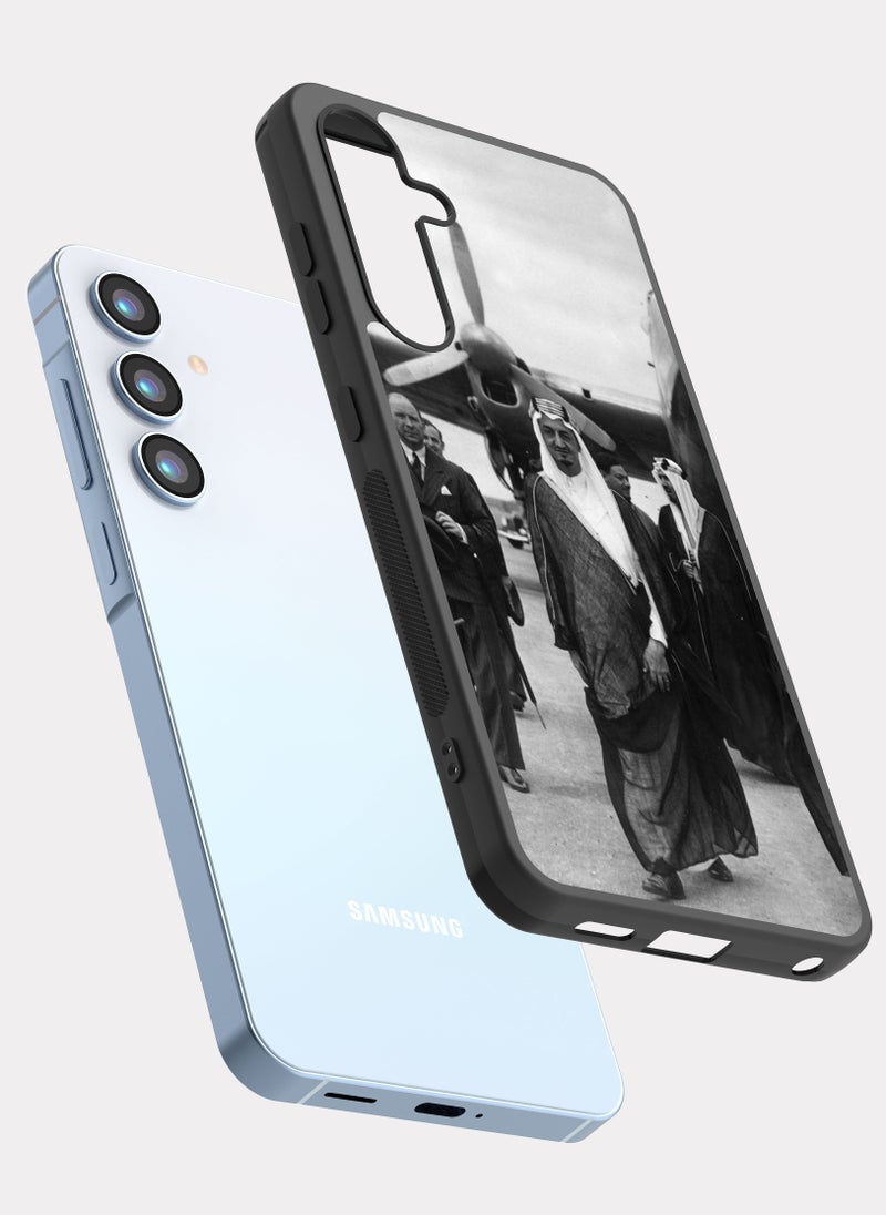 PXLAAT Samsung Galaxy A55 case cover King Faisal bin Abdulaziz Al Saud  - Image 2