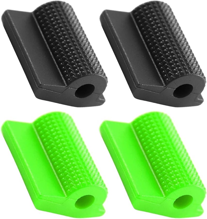 Non Slip Motorcycle Gear Shifter Rubber Covers Protective Toe Protectors 4Pcs Set - Image 1