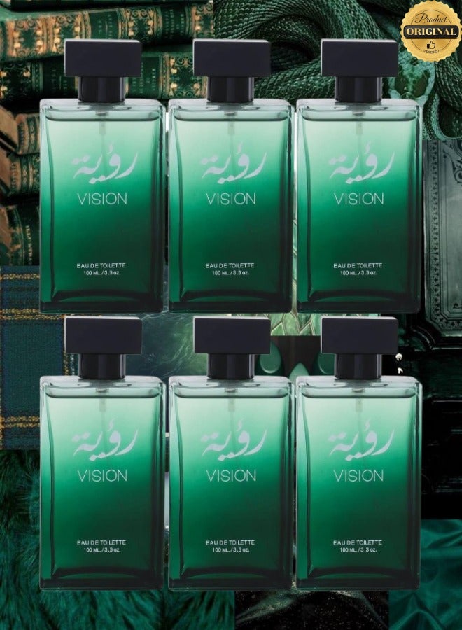فيجن 6 قطع عطر رؤية 100 مل - Image 1