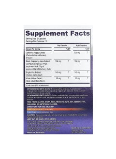 Sambucol Sambucol, Black Elderberry, Day + Night Relief , 24 Capsules  - Image 2