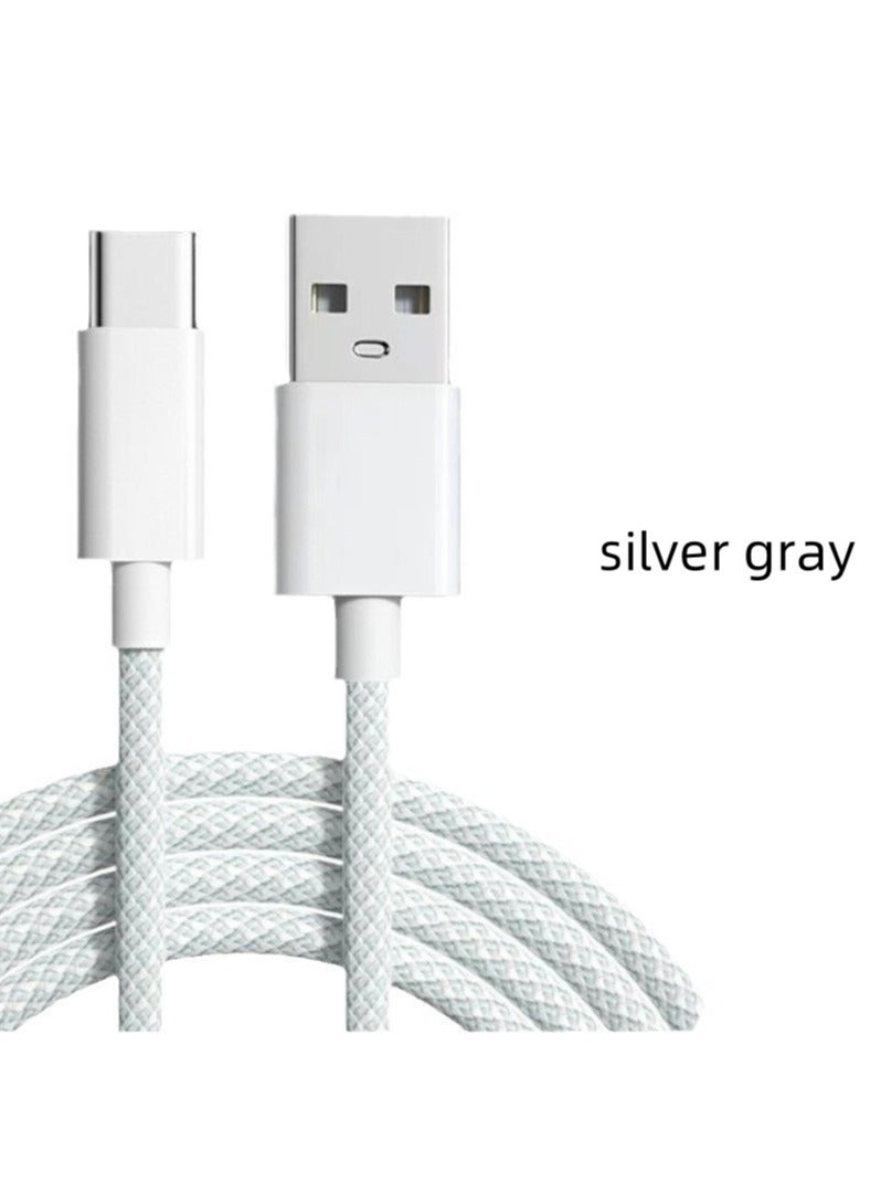 خطوط الشحن السريع (فضية رمادية، مترين) - Image 1