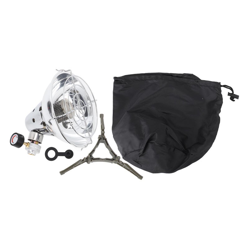 Portable Gas Heater Rapid Warming Adjustable Firepower Mini Gas Tank Heater for Camping Barbecue Fishing - Image 1