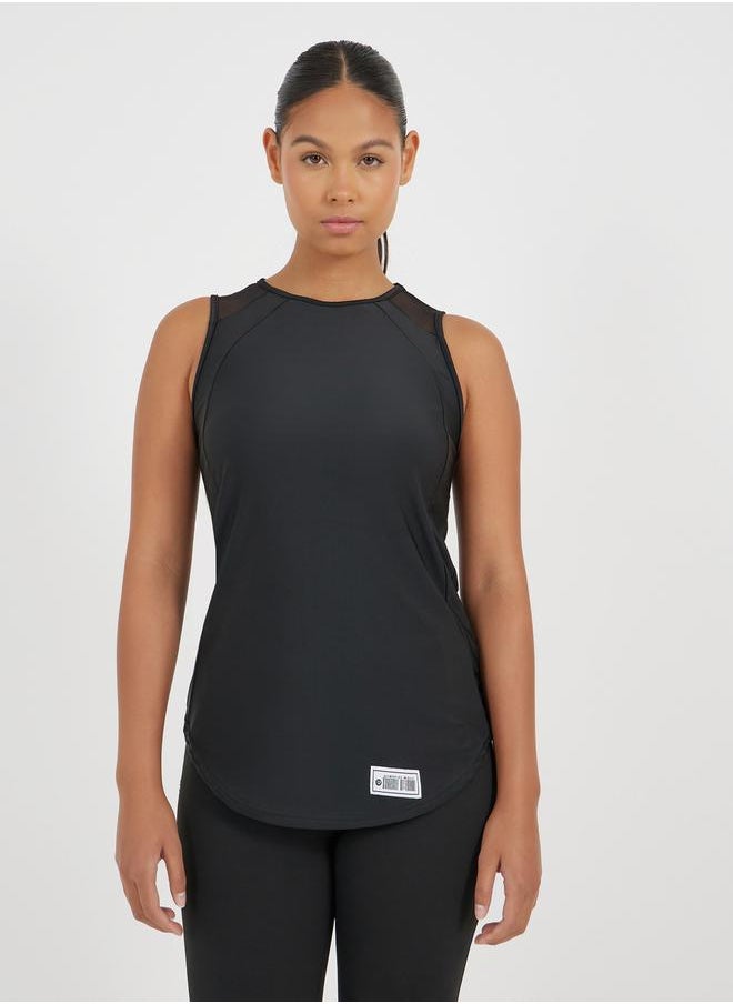 Styli Gymspire Edition - Label Back Mesh Insert Tank Top  - Image 2