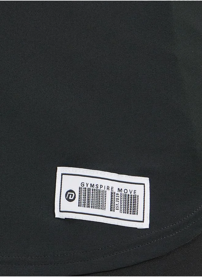 Styli Gymspire Edition - Label Back Mesh Insert Tank Top