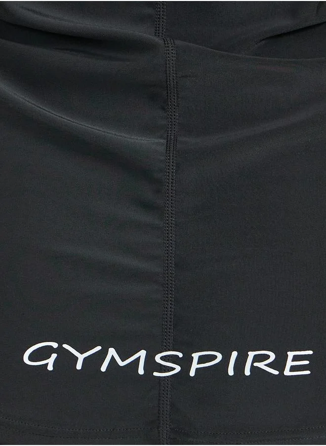 Styli Gymspire Edition - Label Back Mesh Insert Tank Top