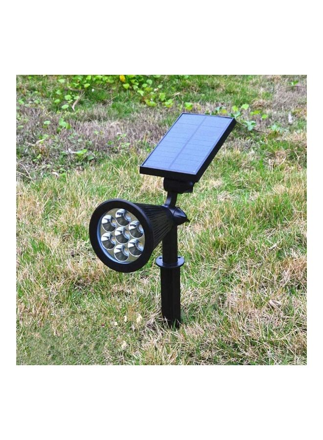 NIBEMINENT 4-Piece Waterproof Outdoor Solar Spot Light Black/Silver - Image 3