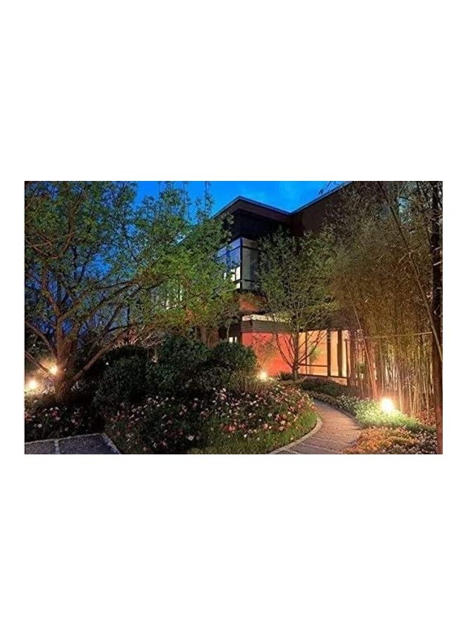 NIBEMINENT 4-Piece Waterproof Outdoor Solar Spot Light Black/Silver - Image 2