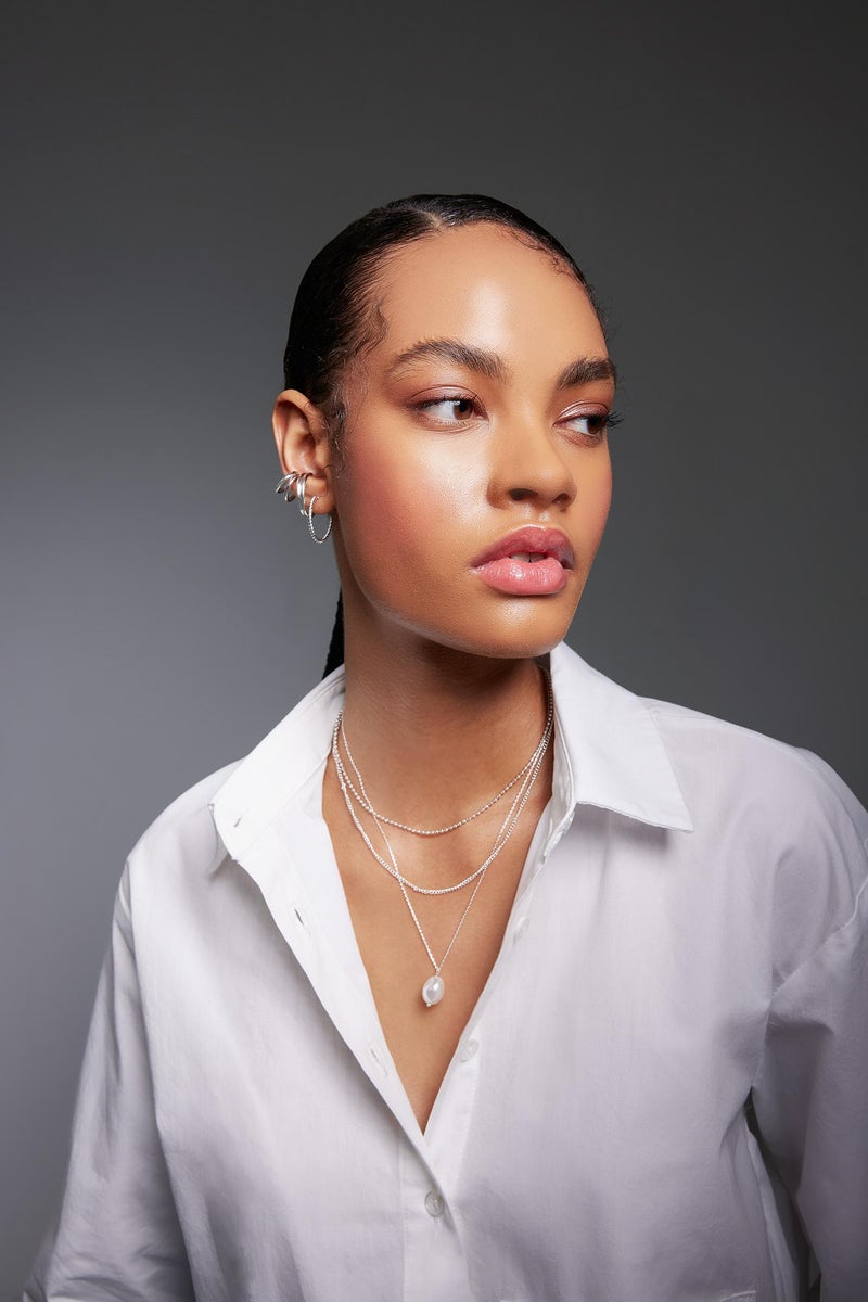 DeFacto Woman 6 Piece Silver Earrings  - Image 5
